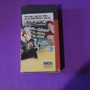 Abbott/Costello Jekyll & Hyde VHS